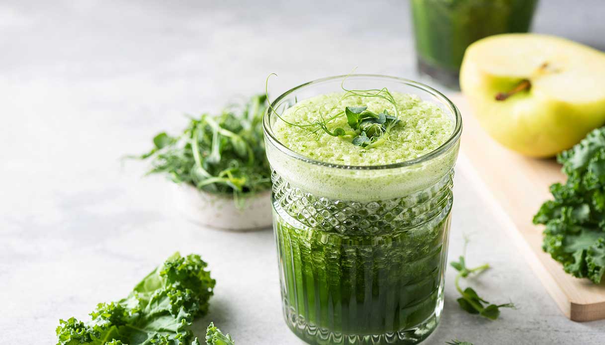 Smoothie verde per ricaricare corpo e mente